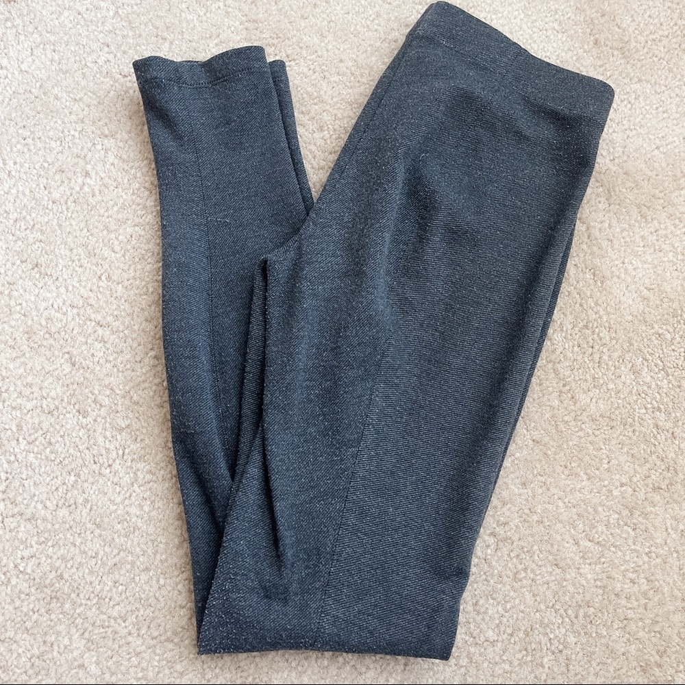 Vince thick leggings pants size S dark grey color